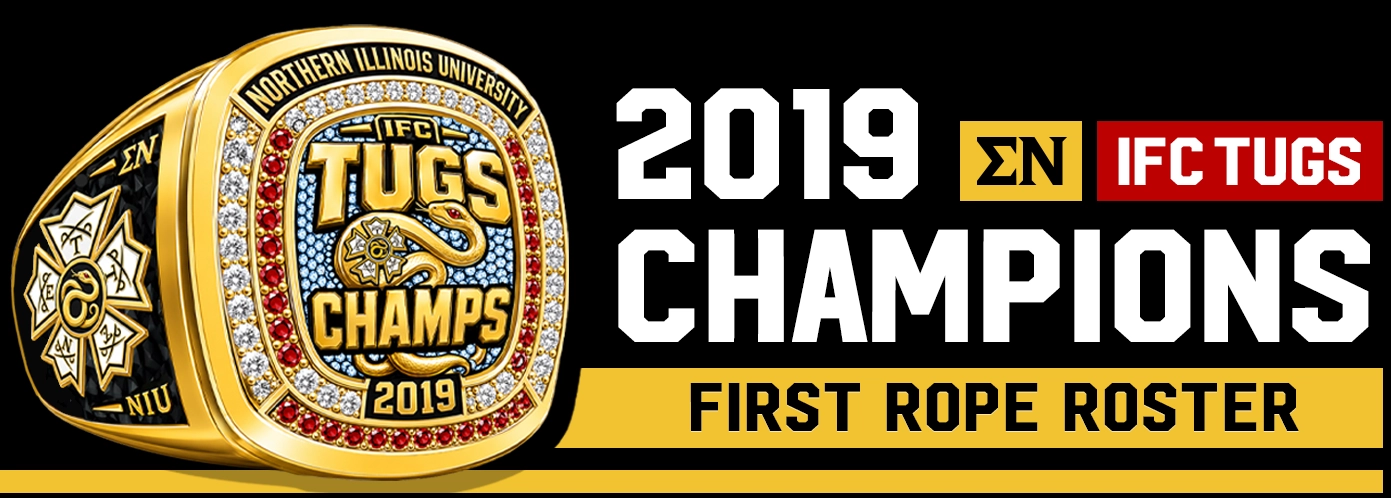 2019 IFC Tugs Champions 1st Rope Sigma Nu NIU