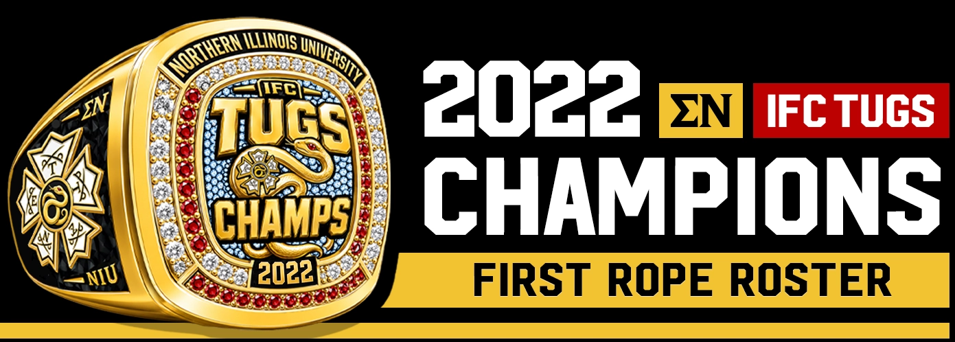 2022 IFC Tugs Champions 1st Rope Sigma Nu NIU