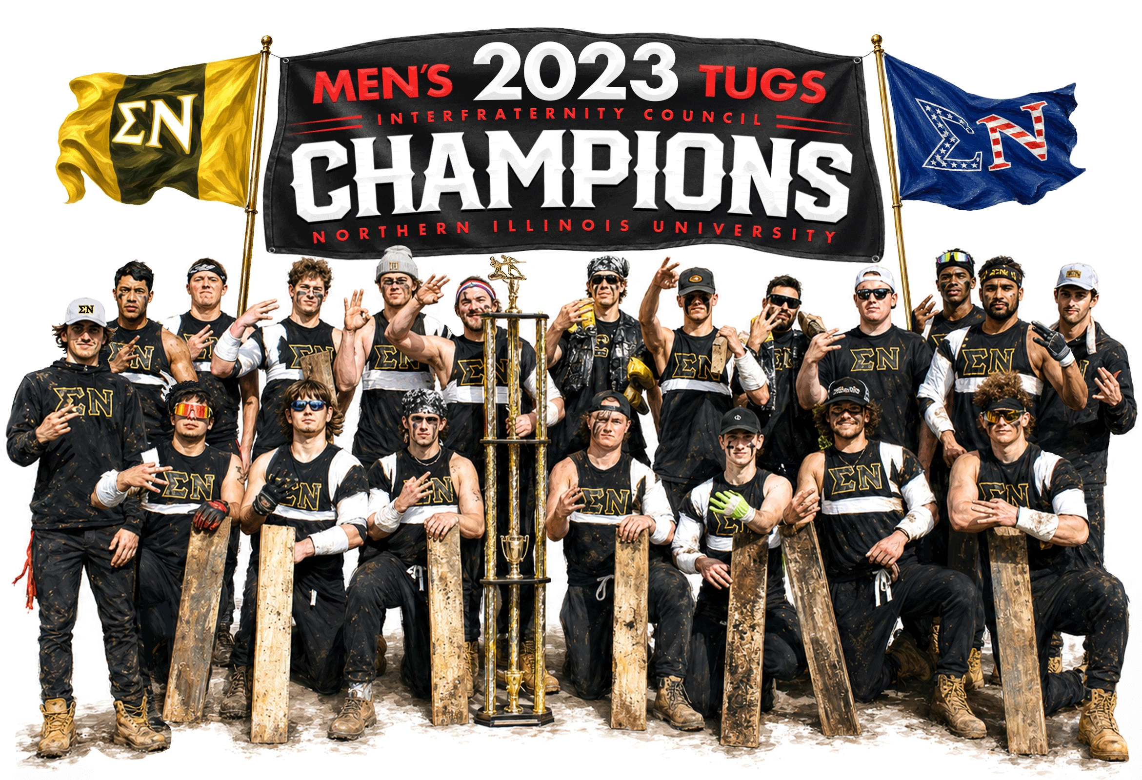 2023 Sigma Nu NIU IFC Tugs Champions
