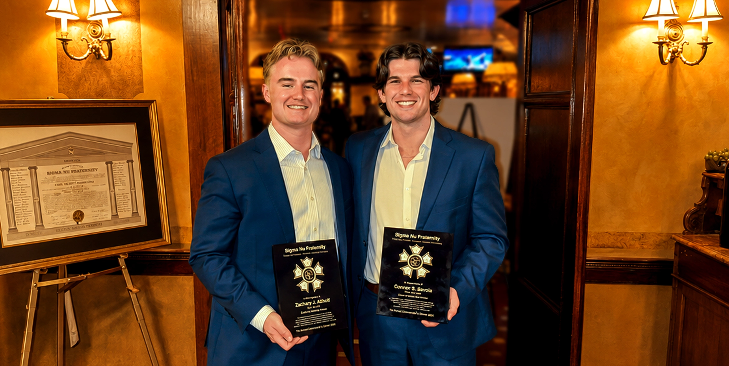 Sigma Nu NIU Fraternity Student Life Commanders Dinner