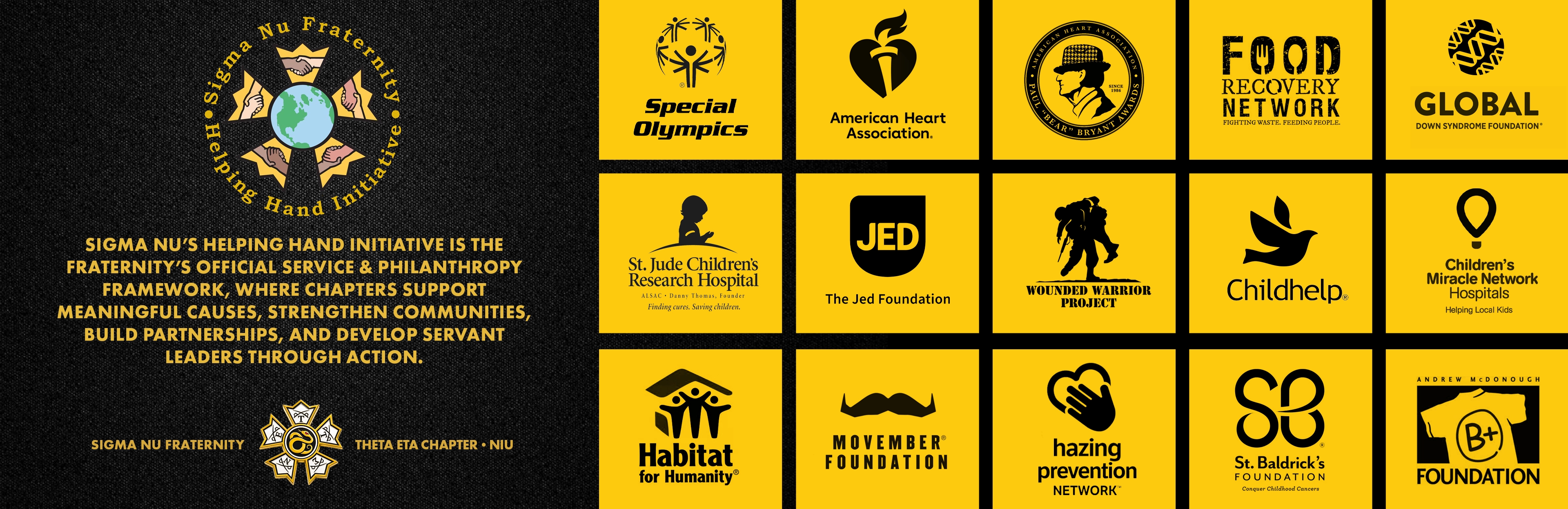 Sigma Nu NIU Helping Hand Philanthropy