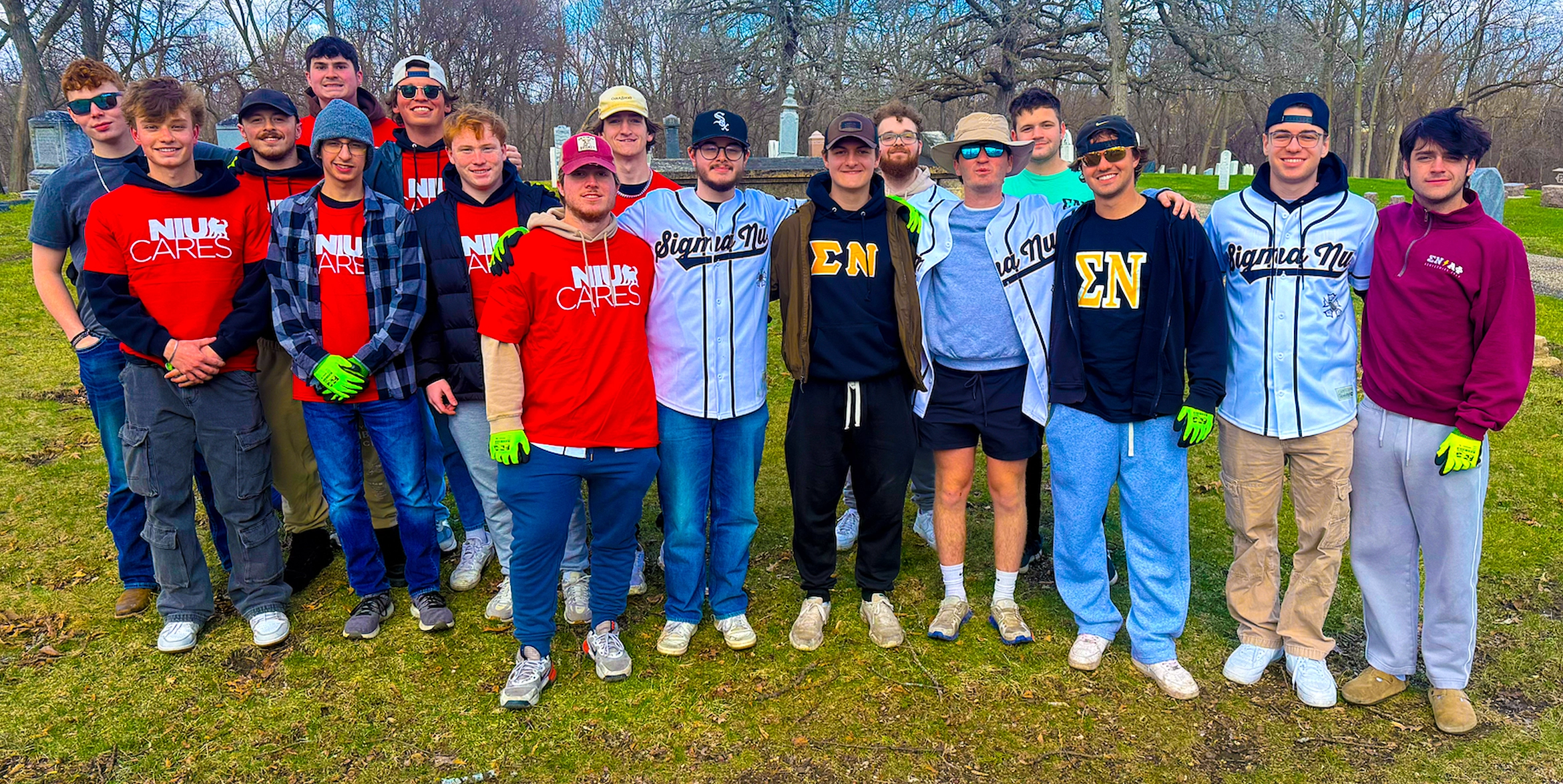 Sigma Nu NIU Philanthropy NIU Cares