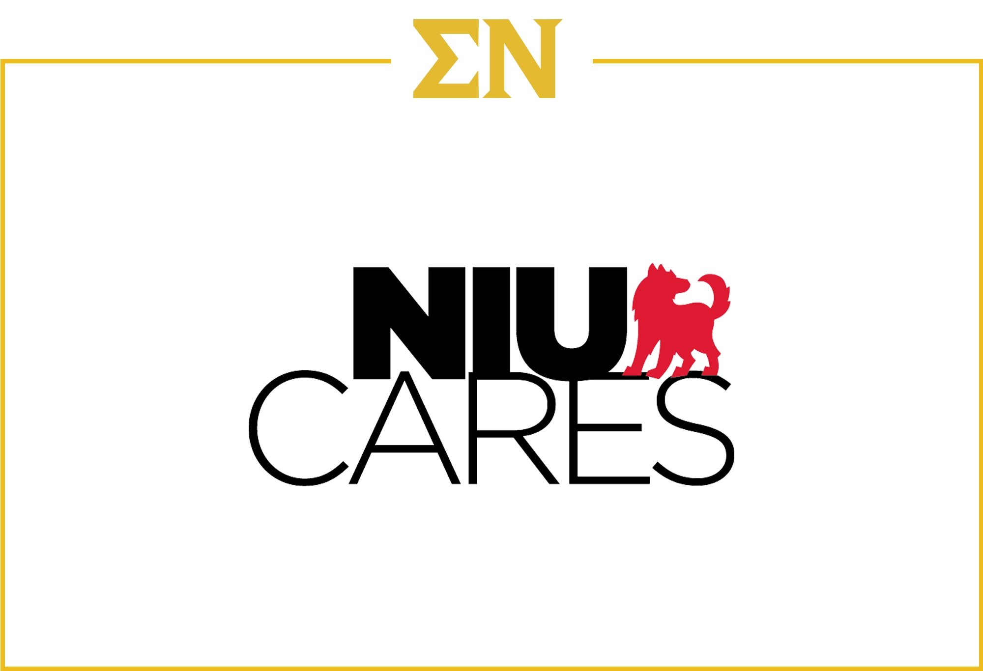 Sigma Nu NIU Philanthropy NIU Cares