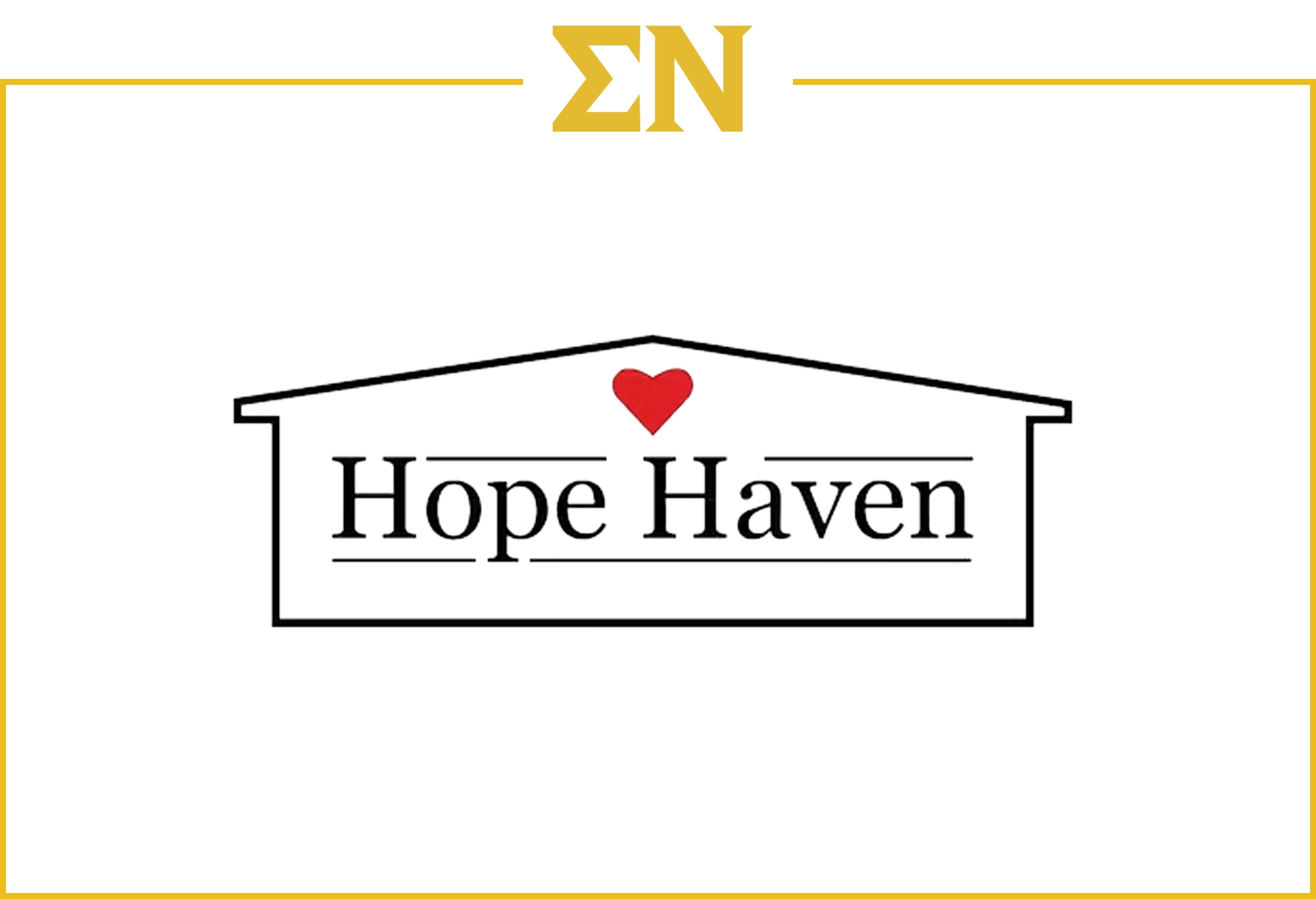 Sigma Nu NIU Philanthropy Hope Haven