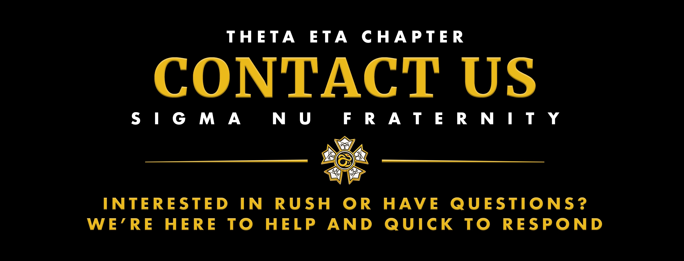 Sigma Nu NIU Fraternity Rush Information