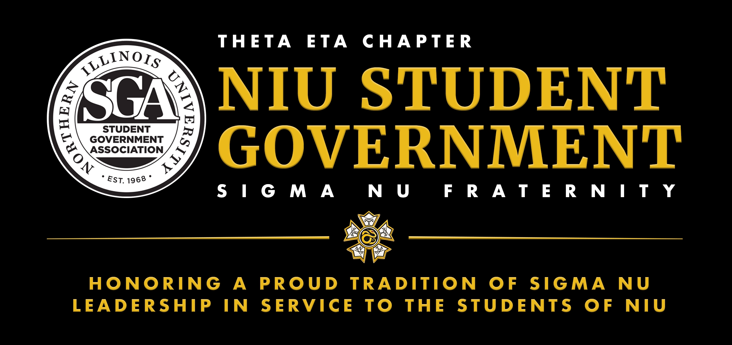 Sigma Nu SGA Leaders at NIU
