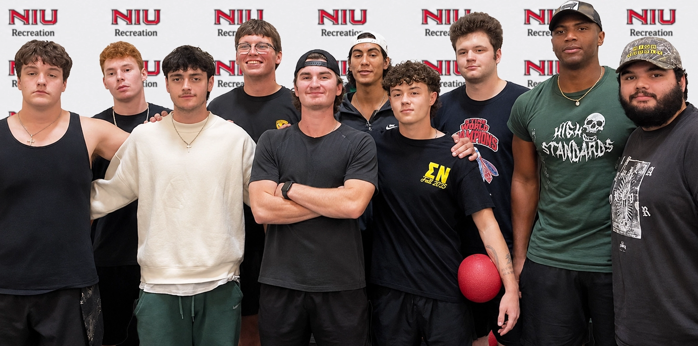 Sigma Nu Dodgeball NIU Intramural Sports