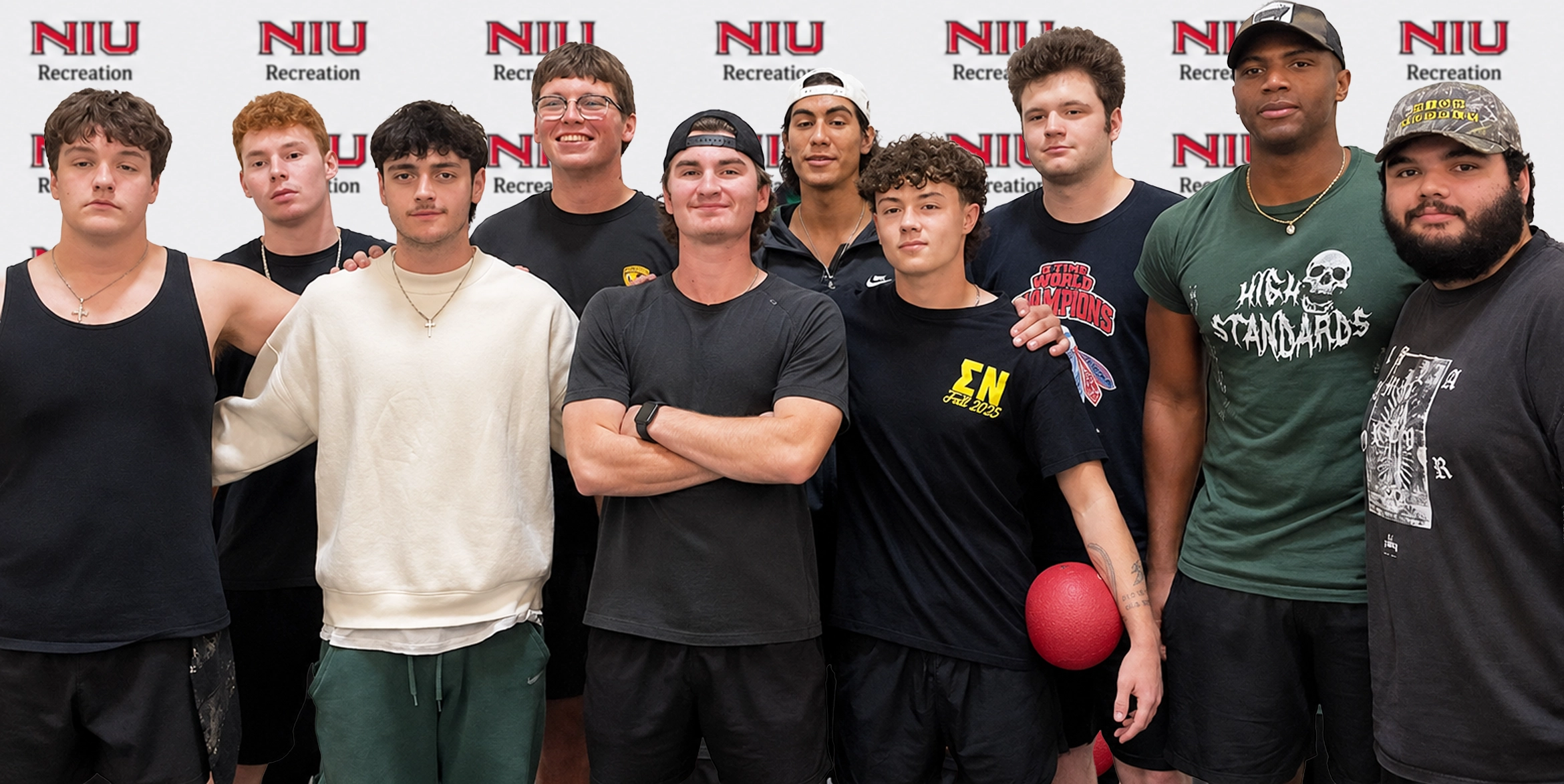 Sigma Nu NIU Greek Row Sports Intramural Champions