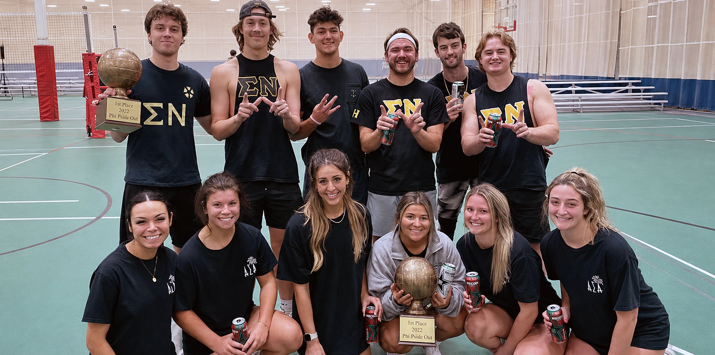 Sigma Nu NIU Greek Volleyball Team Champions