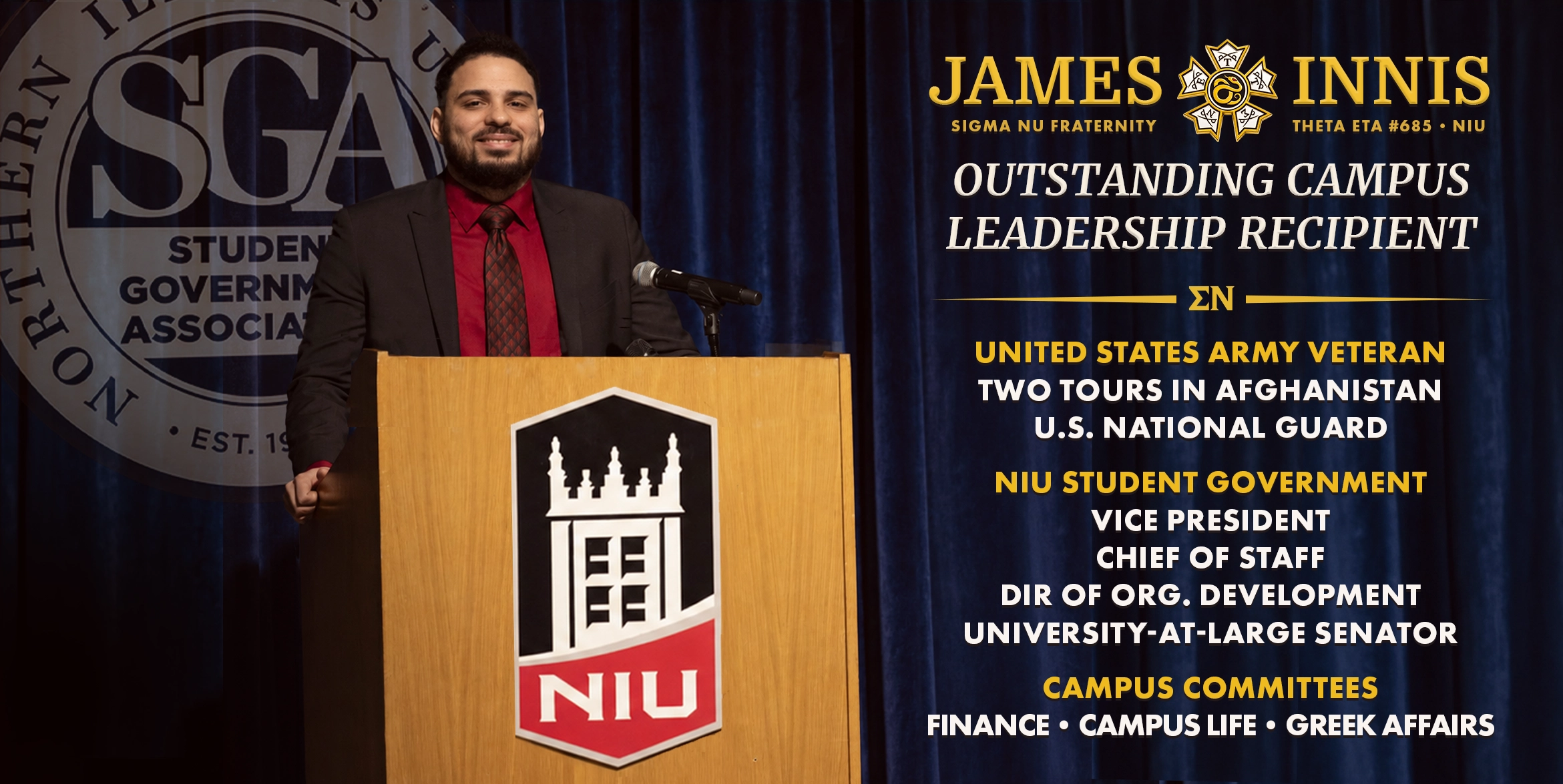 Sigma Nu NIU Outstanding Campus Leadership Fraternity