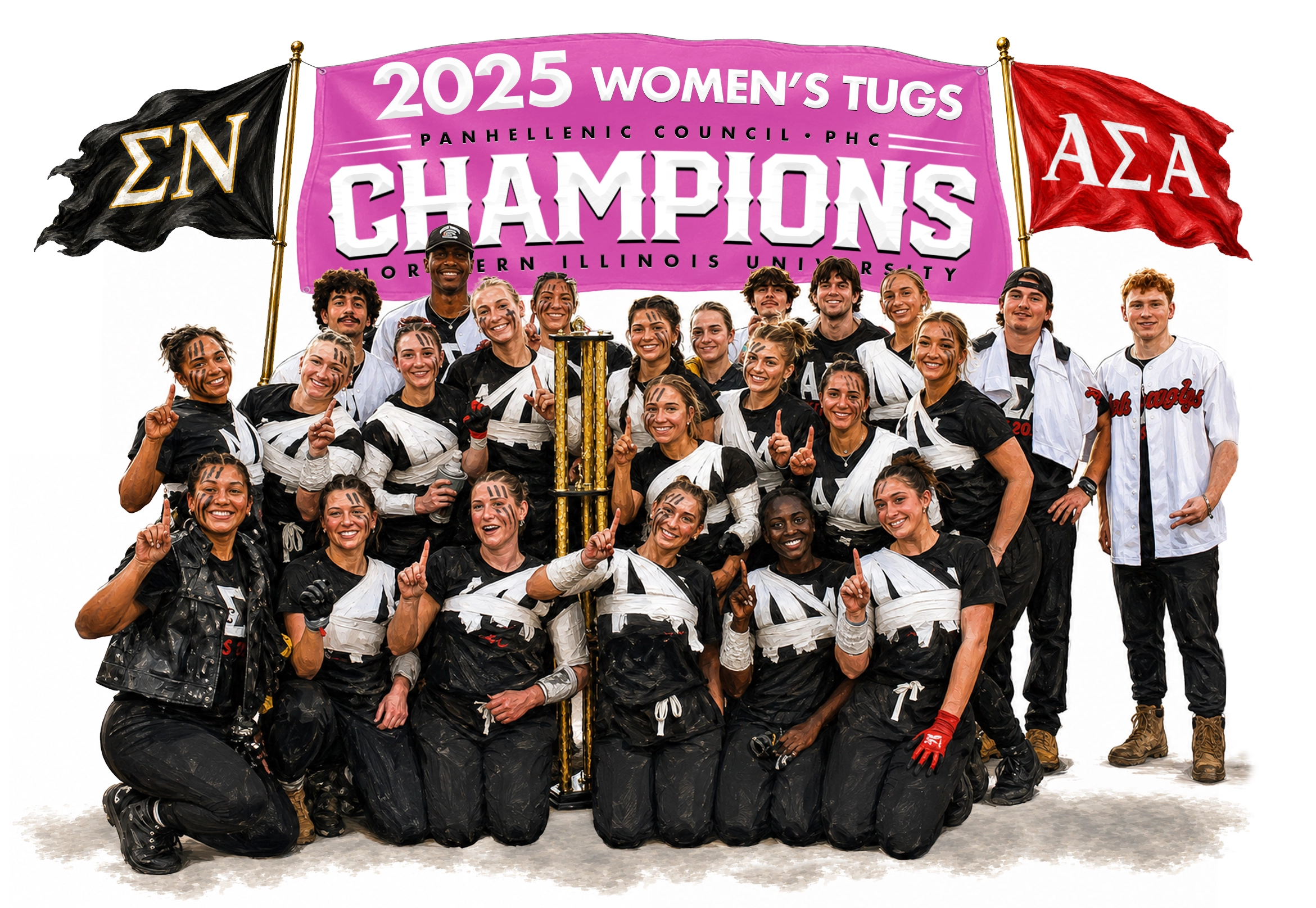 Sigma Nu NIU Tugs PHC Champions ASA 2025
