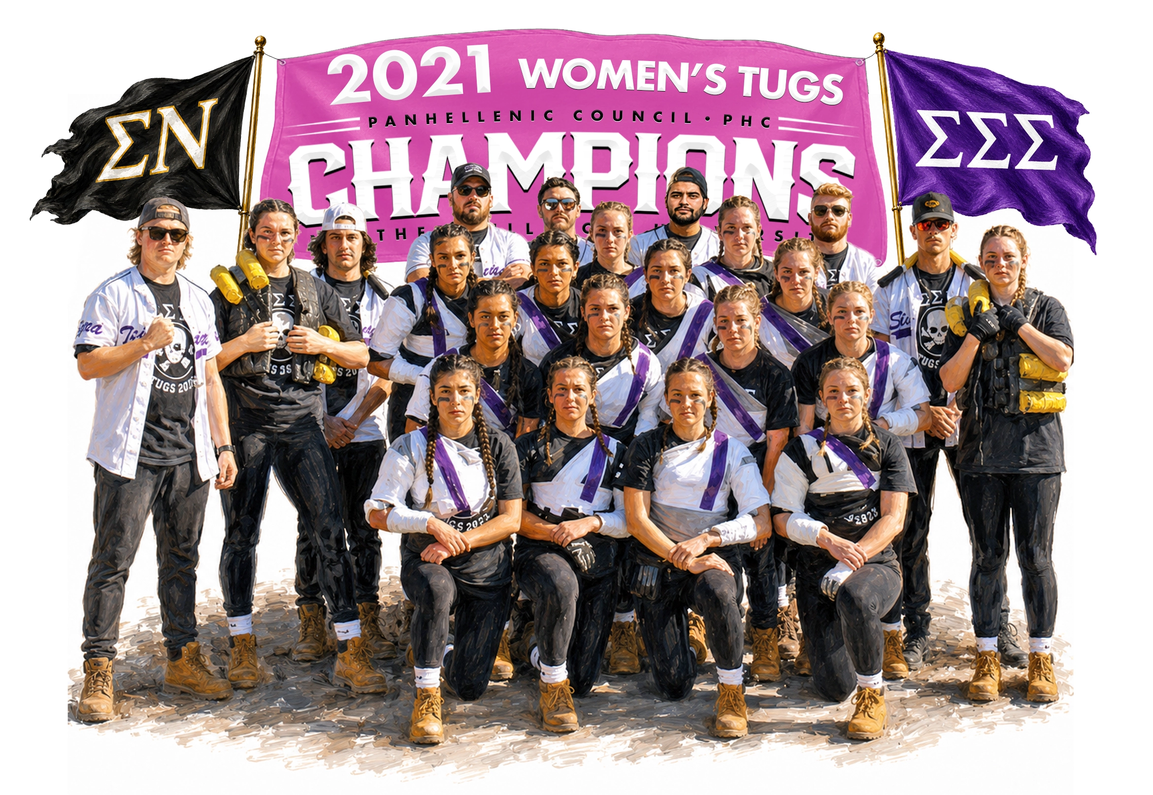 Sigma Nu NIU Tugs Champions Tri Sigs 2021