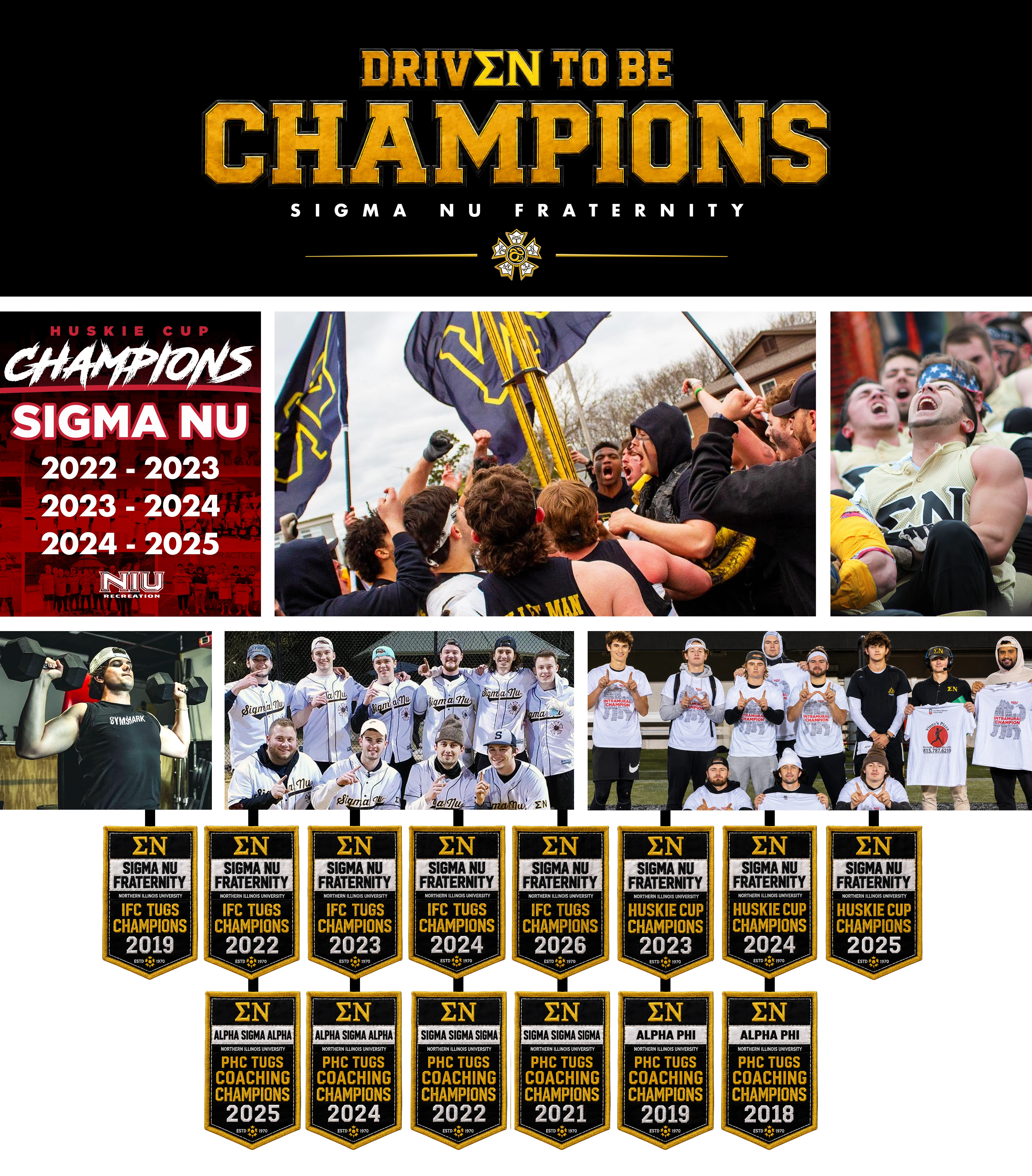Ranked Best Fraternity at NIU Sigma Nu