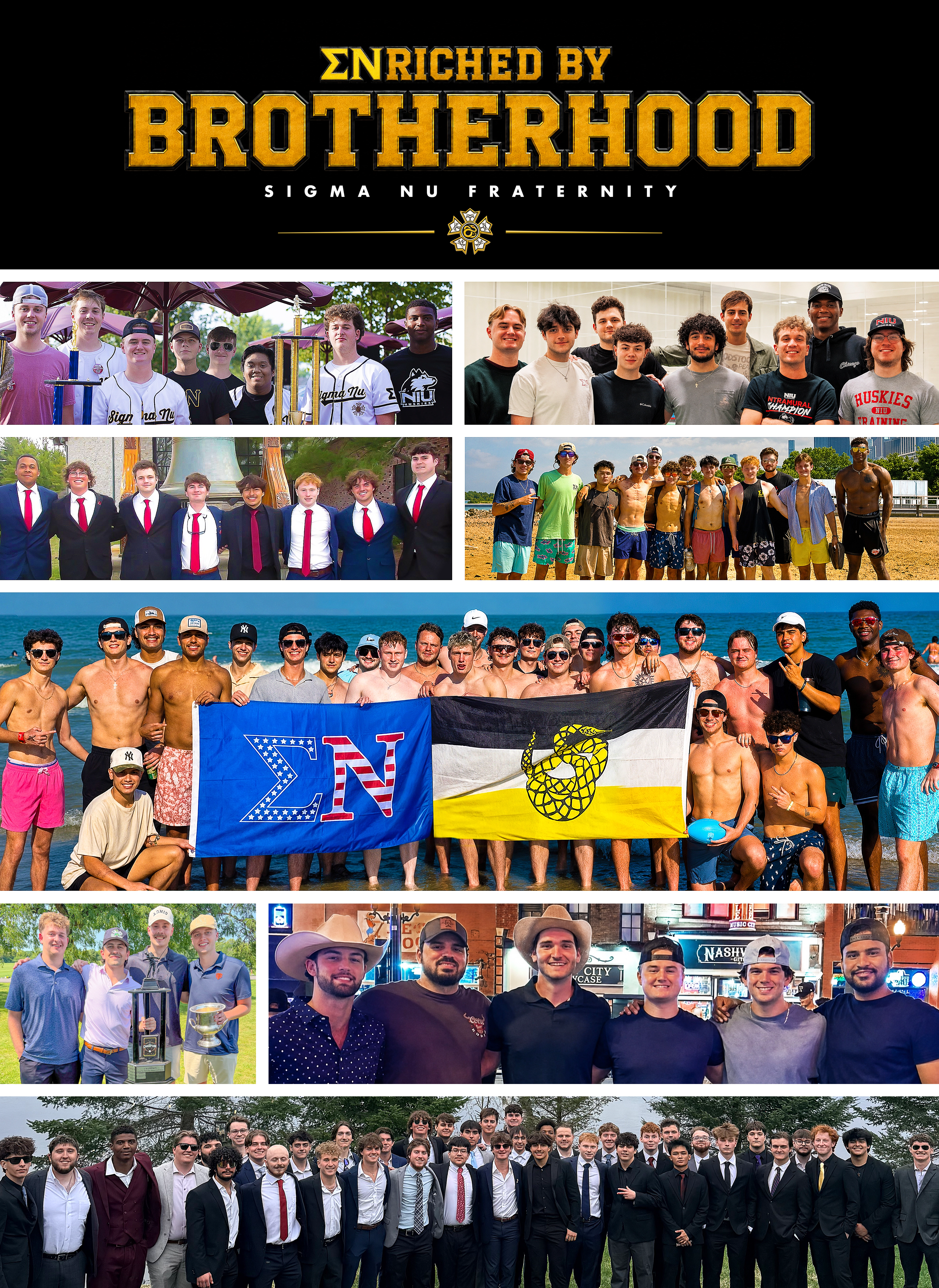 Ranked Best Fraternity at NIU Sigma Nu