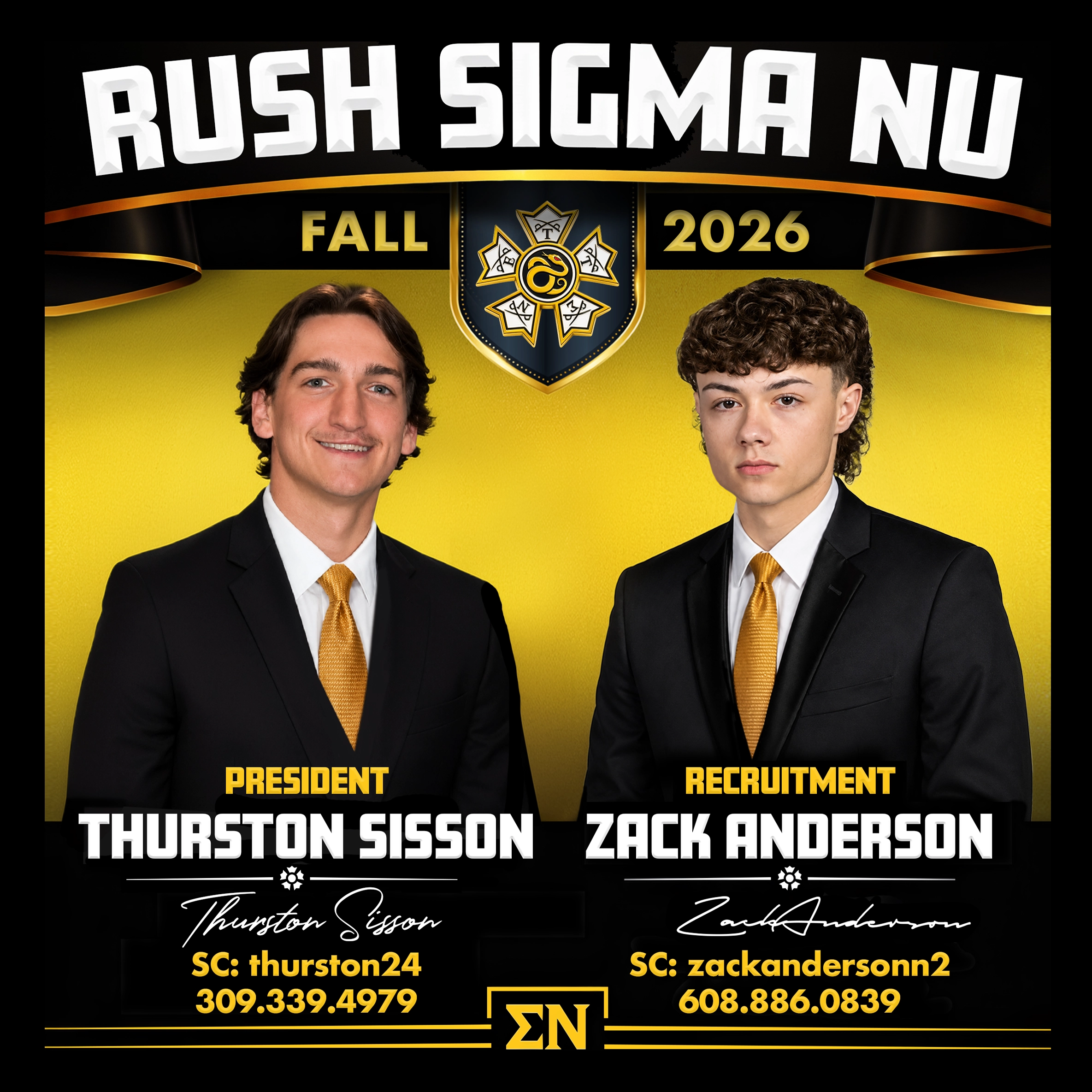 Rush Sigma Nu at NIU