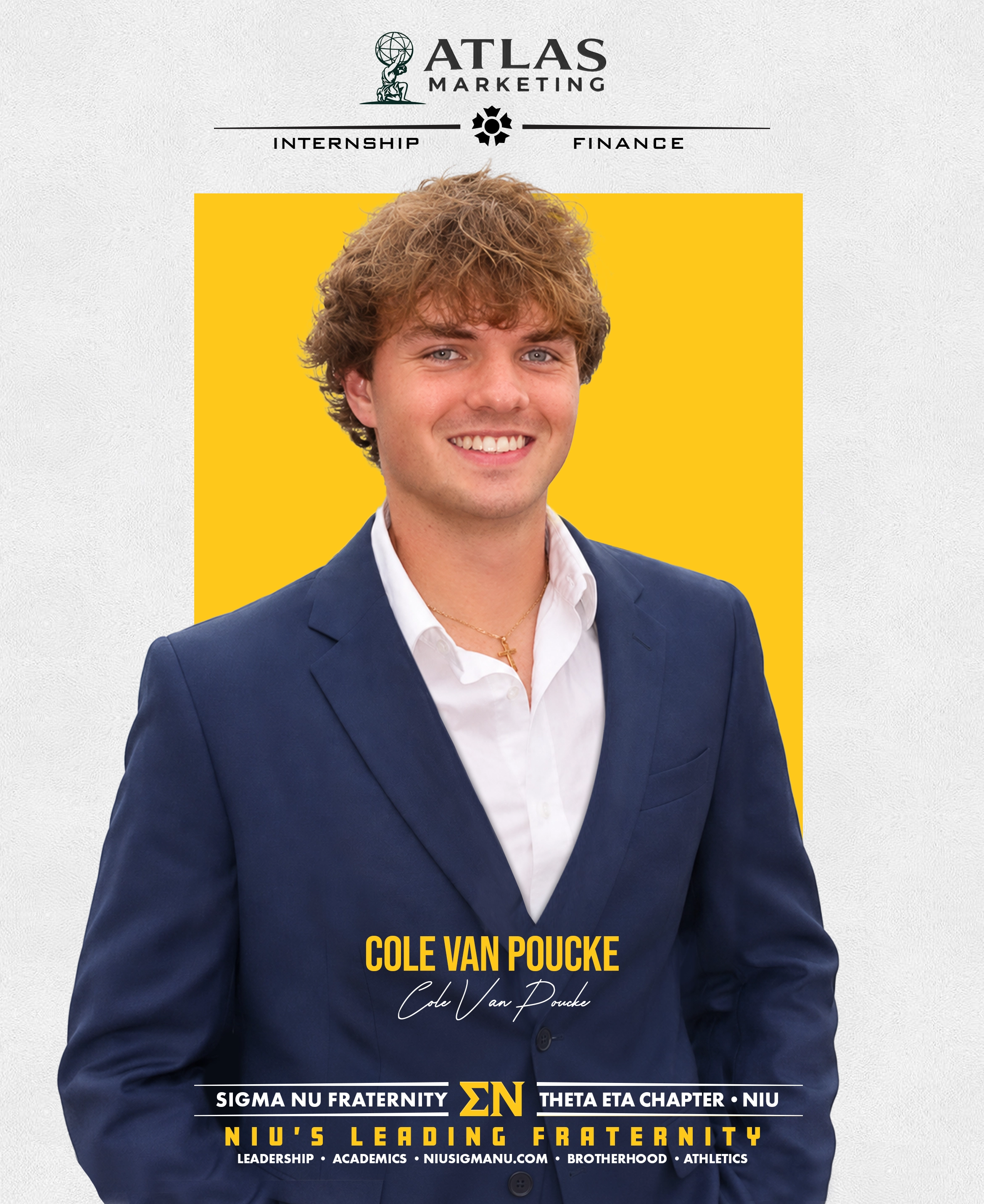 NIU Business Internship Sigma Nu Cole